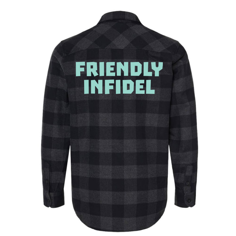 Friendly Infidel Aesthetic Flannel Shirt | Artistshot