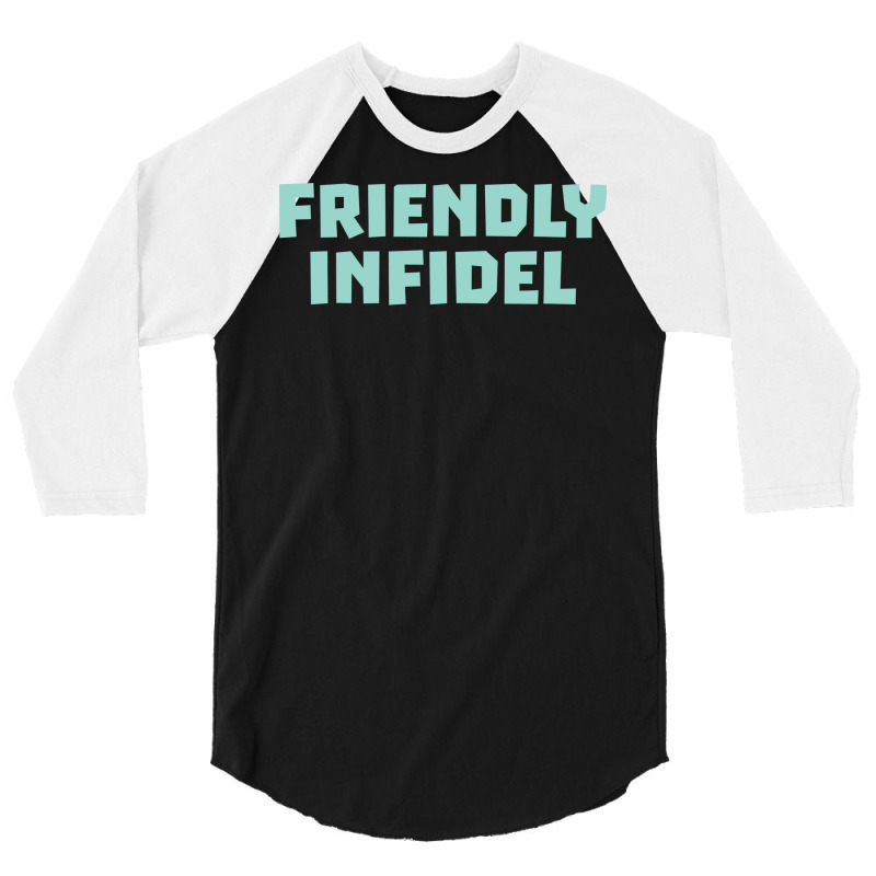 Friendly Infidel Aesthetic 3/4 Sleeve Shirt | Artistshot