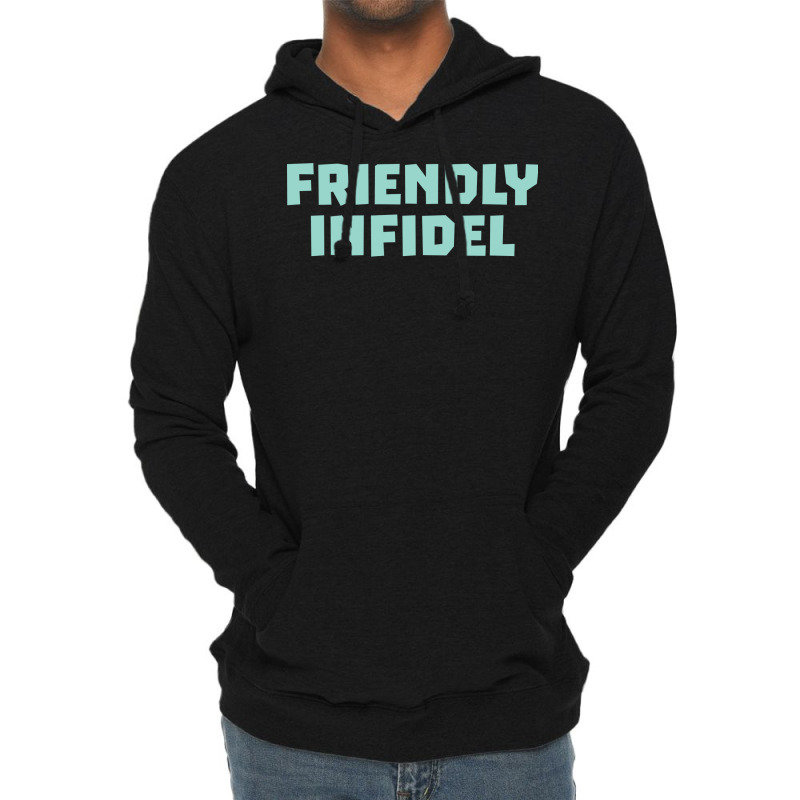 Friendly Infidel Aesthetic Lightweight Hoodie | Artistshot