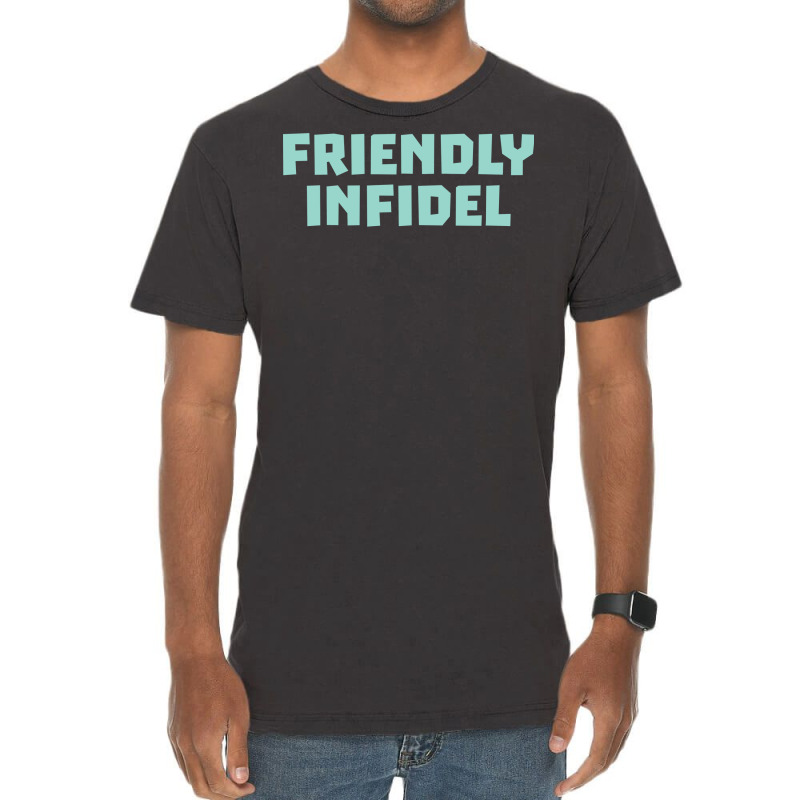 Friendly Infidel Aesthetic Vintage T-shirt | Artistshot