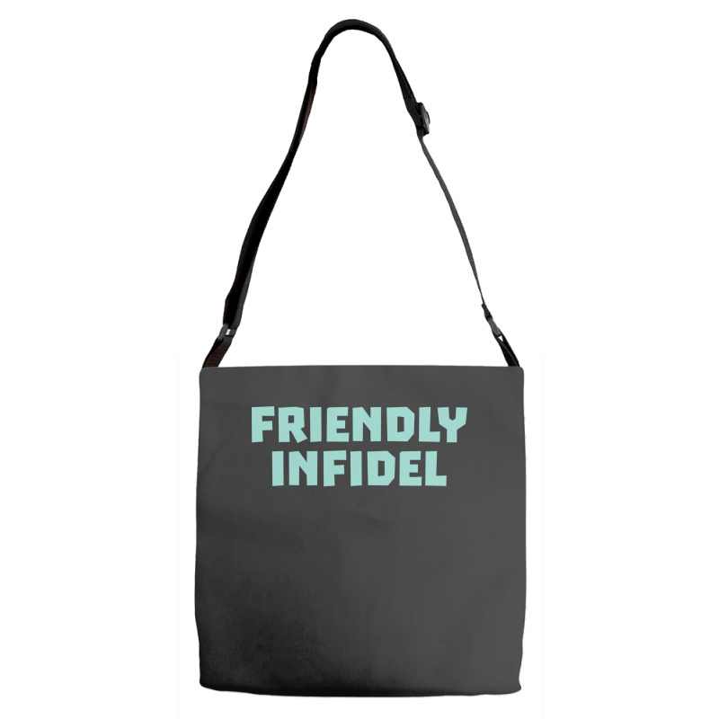 Friendly Infidel Aesthetic Adjustable Strap Totes | Artistshot