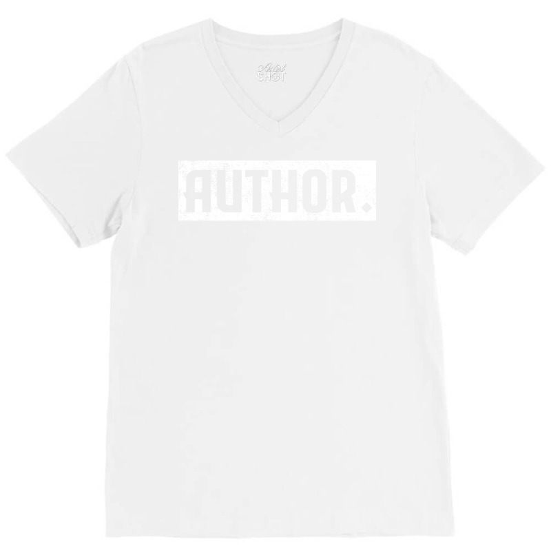 Author Writers Journalist Writing V-Neck Tee by peishiseifule | Artistshot