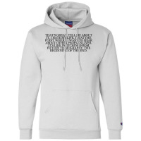 Don Delillo Love Quote Champion Hoodie | Artistshot