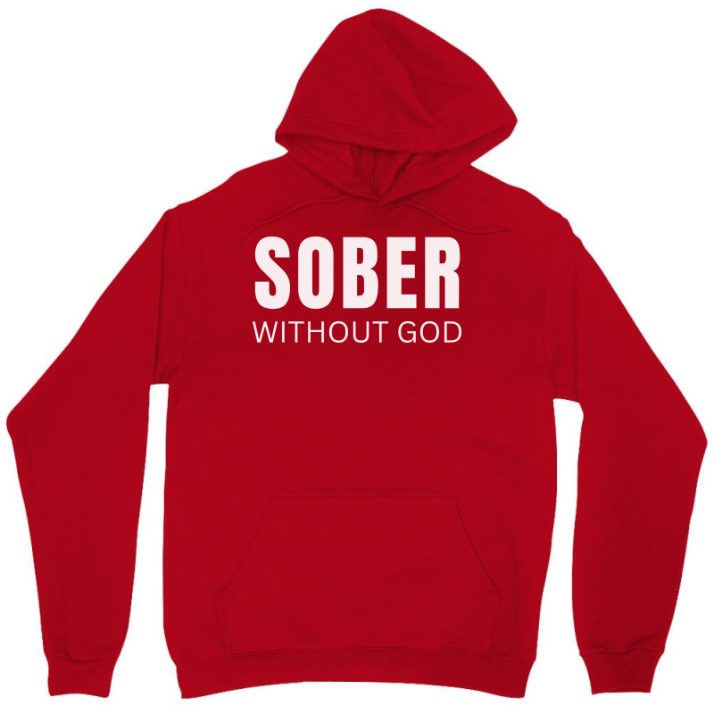 Sober Without God Hipster Unisex Hoodie | Artistshot