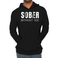 Sober Without God Hipster Lightweight Hoodie | Artistshot