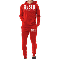 Sober Without God Hipster Hoodie & Jogger Set | Artistshot