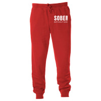 Sober Without God Hipster Unisex Jogger | Artistshot