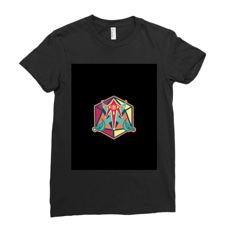 D20 Warlock Ladies Fitted T-Shirt by CobarrubiasAvalosBernardino | Artistshot