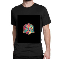 D20 Warlock Classic T-shirt | Artistshot