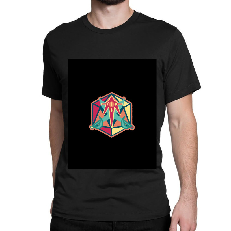 D20 Warlock Classic T-shirt by CobarrubiasAvalosBernardino | Artistshot