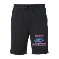 Save Arecibo Aesthetic Fleece Short | Artistshot