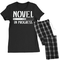 Novel In Progress Writers Gift Women's Pajamas Set | Artistshot