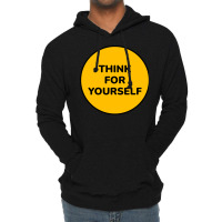 Think For Yourself Aesthetic Lightweight Hoodie | Artistshot