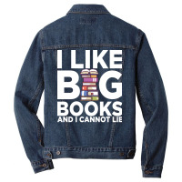 Reading  Perfect For All Book Lovers Cool Men Denim Jacket | Artistshot