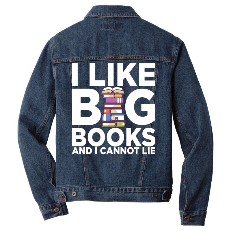 Reading  Perfect For All Book Lovers Cool Men Denim Jacket by peishiseifule | Artistshot