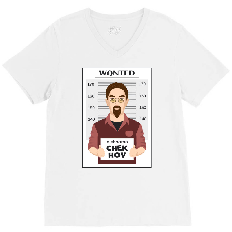 Chekhov Tumblr V-Neck Tee by sdskiccid | Artistshot