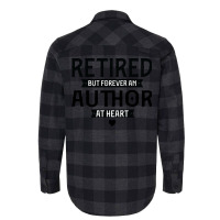 Retired Author 2022 Retirement Gifts For Men Women Flannel Shirt | Artistshot