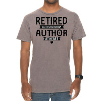 Retired Author 2022 Retirement Gifts For Men Women Vintage T-shirt | Artistshot