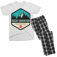 Rocky Mountain National Park Men's T-shirt Pajama Set | Artistshot