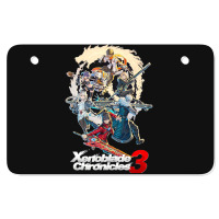 Times Of Xenoblade Atv License Plate | Artistshot