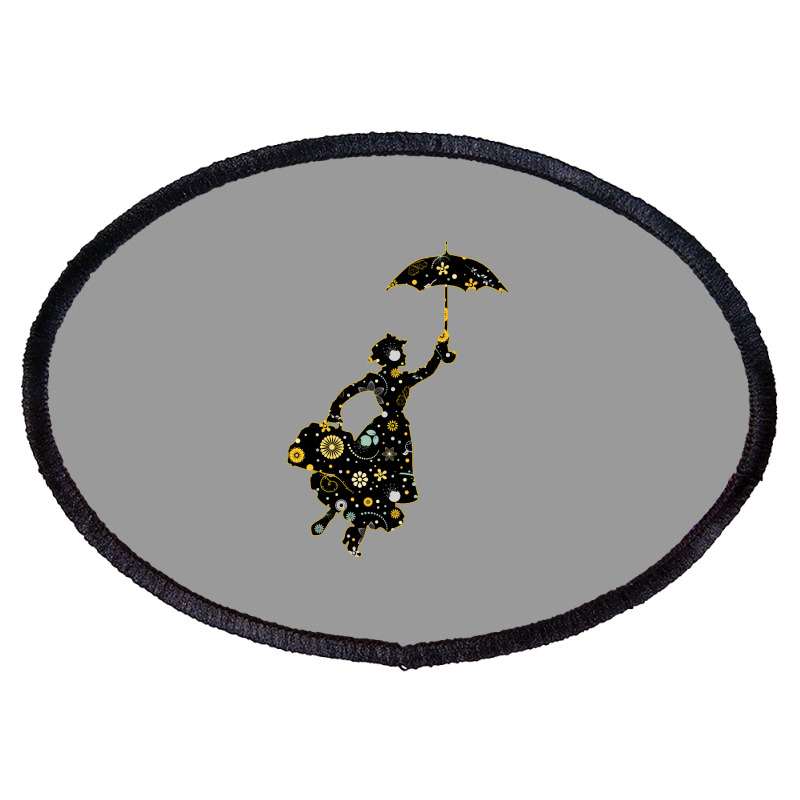 Mary Poppins Oval Patch | Artistshot