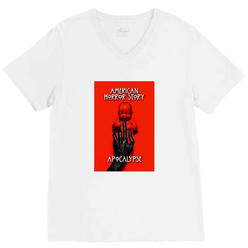 Horror Story - Apocalypse V-Neck Tee by steverlopez | Artistshot