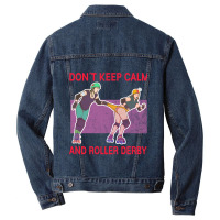 Limited Edition Don't Keep Calm! Men Denim Jacket | Artistshot