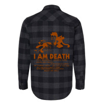 The Cat I Am Death Flannel Shirt | Artistshot