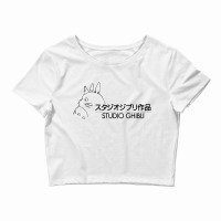 Studio, Ghibli , Animation Company Crop Top | Artistshot