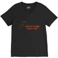 Studio, Ghibli , Animation Company V-neck Tee | Artistshot