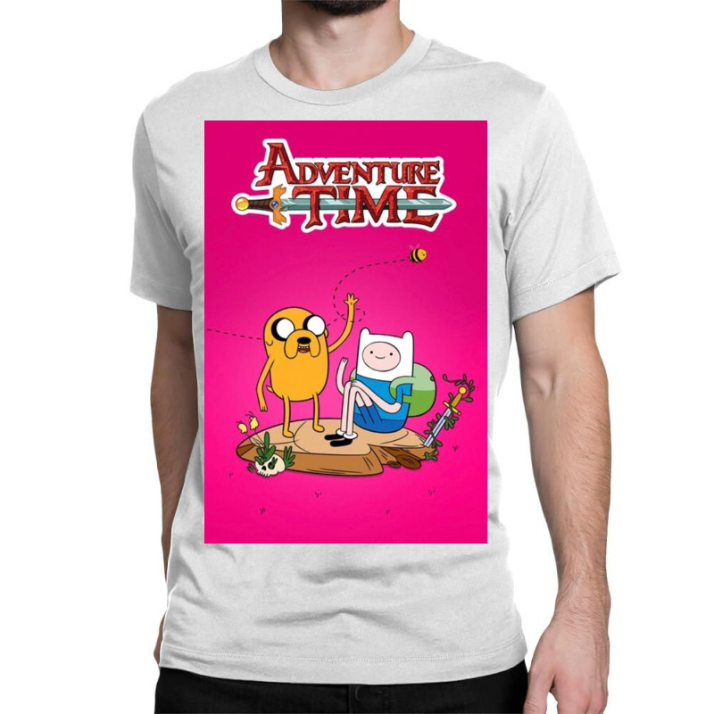 Time To Adventure Classic T-shirt by karenhenes | Artistshot