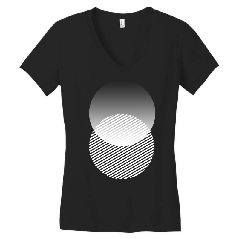 Minimal Shapes 003 Women's V-Neck T-Shirt by shoyerrauco8 | Artistshot