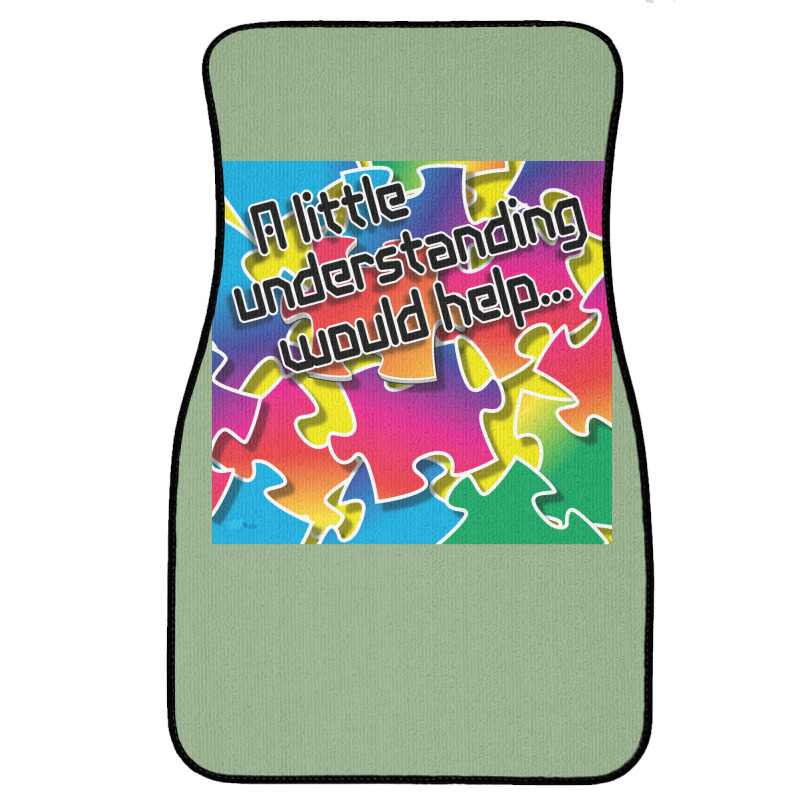 A Little Understanding Aesthetic Front Car Mat | Artistshot