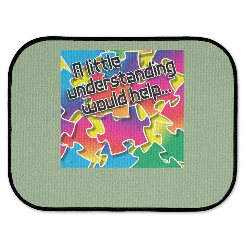 A Little Understanding Aesthetic Rear Car Mat | Artistshot