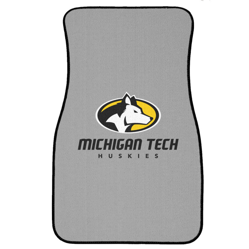 Michigan Tech Huskies Front Car Mat | Artistshot