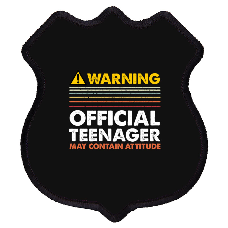 13 Birthday Official Teenager Boy Shield Patch | Artistshot