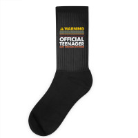 13 Birthday Official Teenager Boy Socks | Artistshot