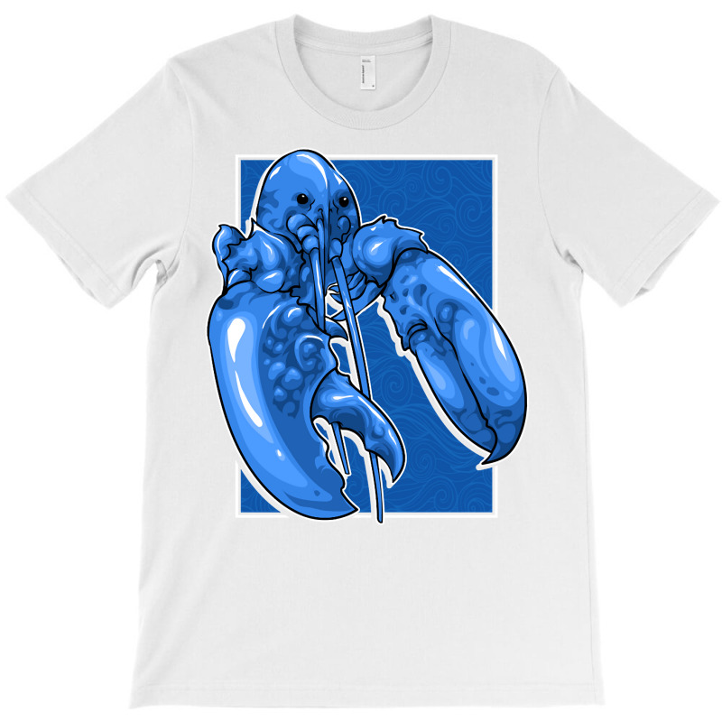 Funny Jumpscare Lobster Meme Blue Crustacean Pullo T-shirt | Artistshot