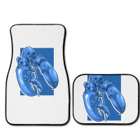 Funny Jumpscare Lobster Meme Blue Crustacean Pullo Full Set Car Mats | Artistshot