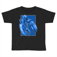 Funny Jumpscare Lobster Meme Blue Crustacean Pullo Toddler T-shirt | Artistshot