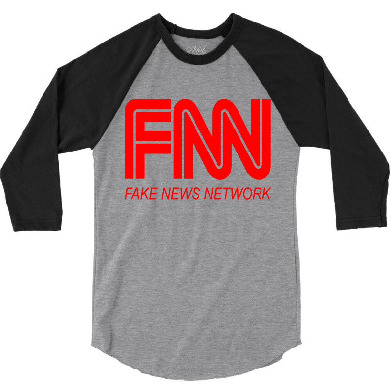 Television  News Network 3/4 Sleeve Shirt | Artistshot