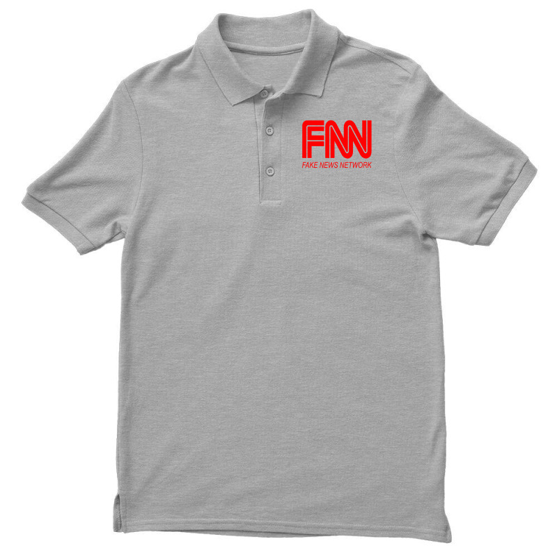 Television  News Network Men's Polo Shirt | Artistshot