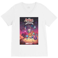 Cover Cartoon V-neck Tee | Artistshot