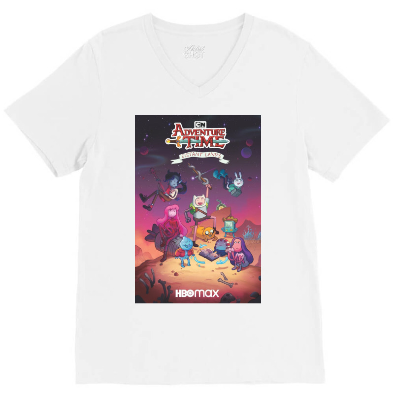 Cover Cartoon V-Neck Tee by karenhenes | Artistshot