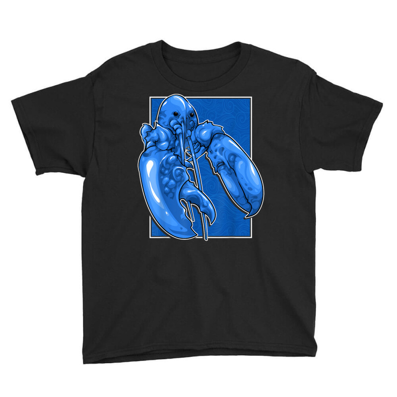 Funny Jumpscare Lobster Meme Blue Crustacean T Shi Youth Tee | Artistshot