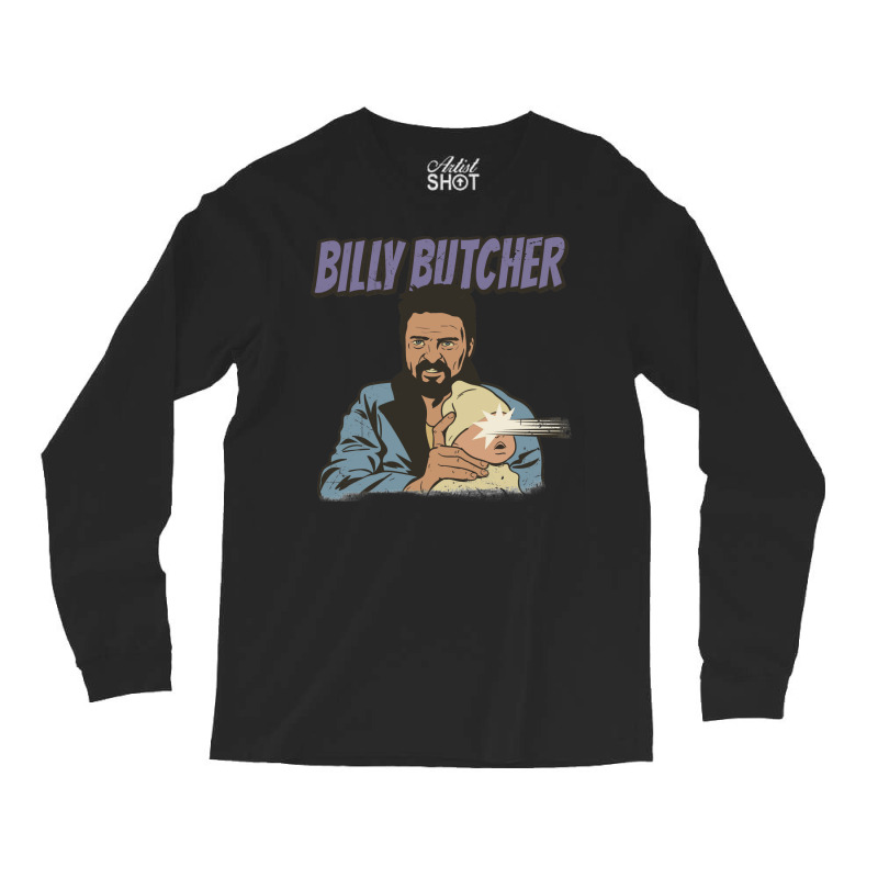 Billy Butcher The Boys Long Sleeve Shirts by dugreprudens | Artistshot