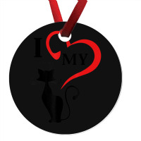 I Love My Cat Not You Ornament | Artistshot