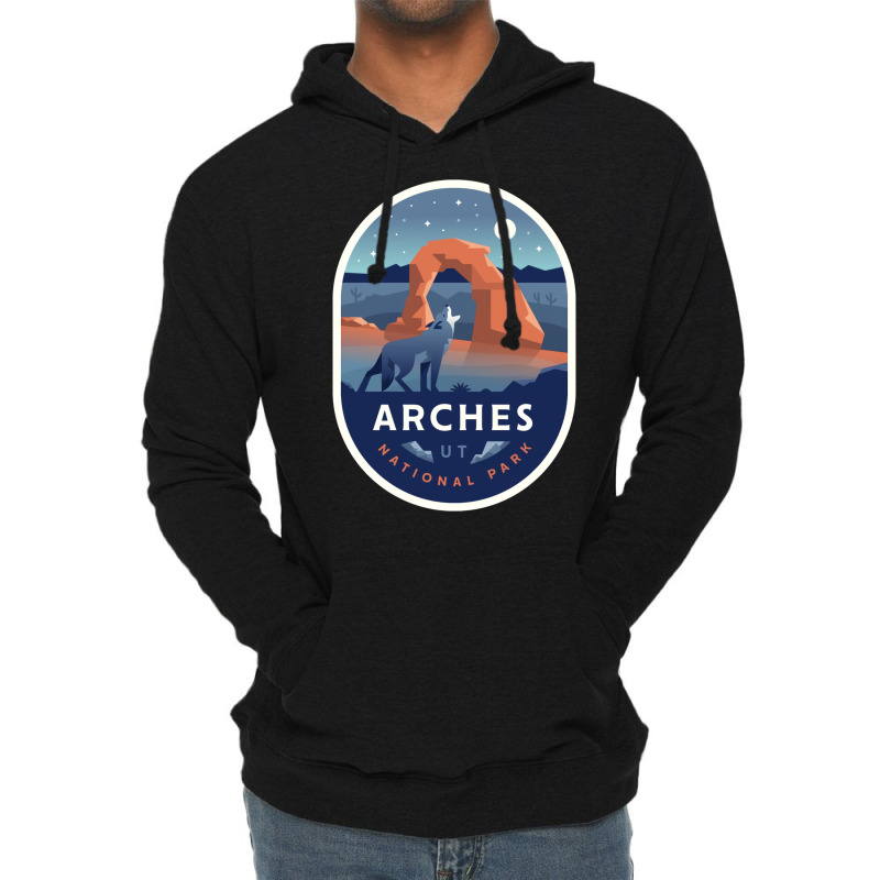 Arches National Park Lightweight Hoodie by endertellizas | Artistshot