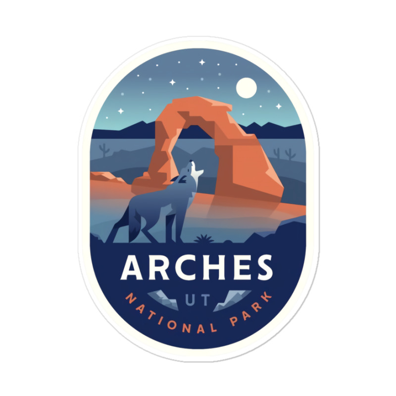 Arches National Park Sticker | Artistshot