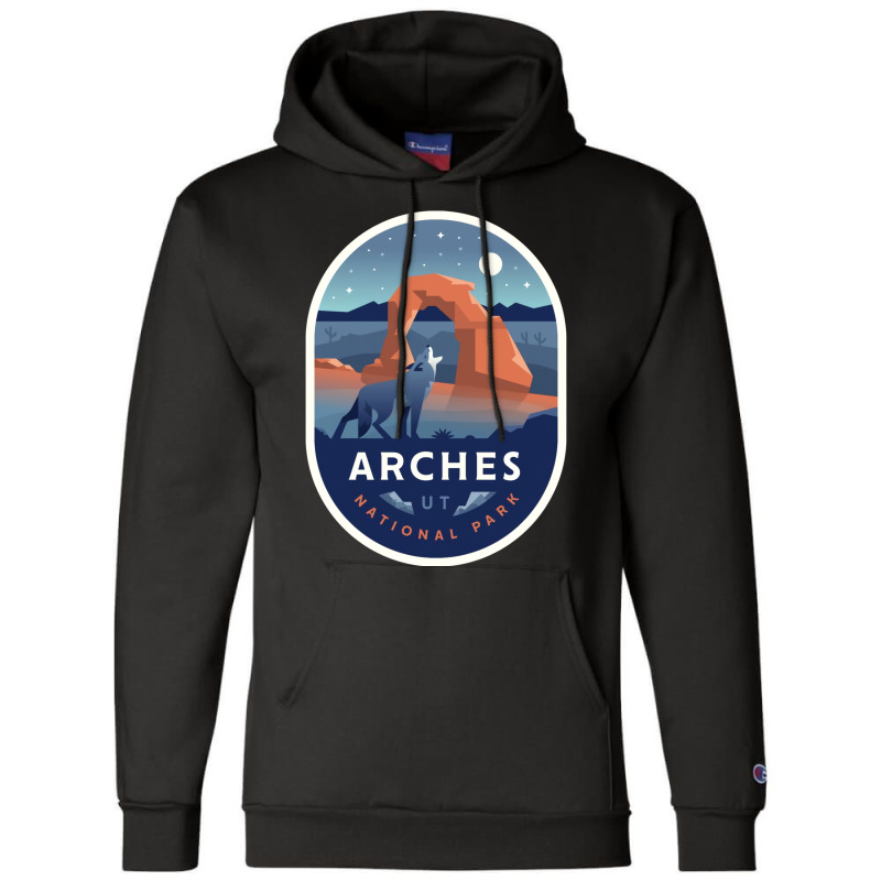 Arches National Park Champion Hoodie by endertellizas | Artistshot